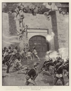 La exposición militar en Earl